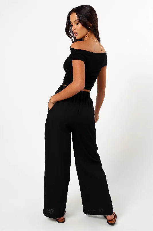 Soraya Pant - Black