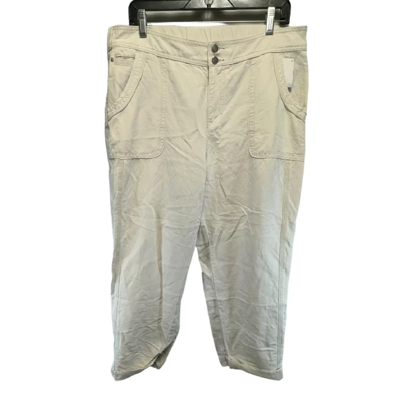 Tan Pants Cargo & Utility Chicos, Size 12