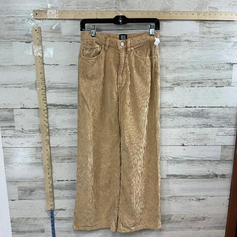 Tan Pants Corduroy Bdg, Size 4