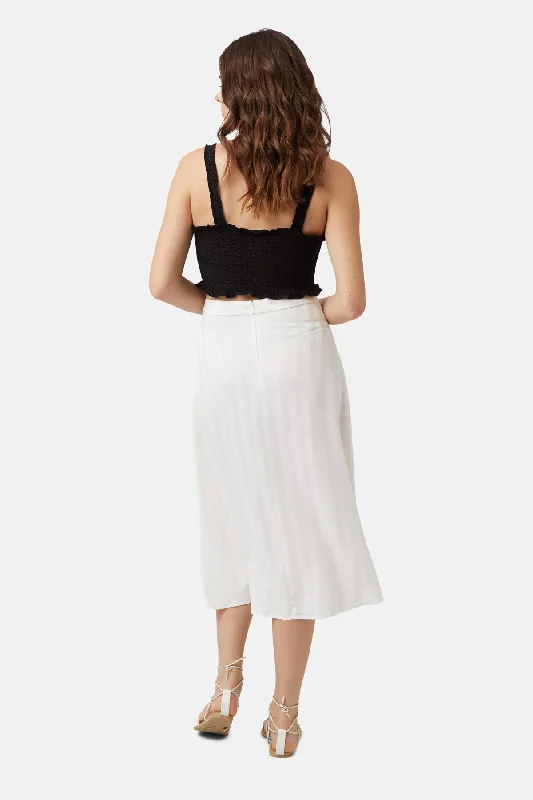 Telling Stories Skirt in White