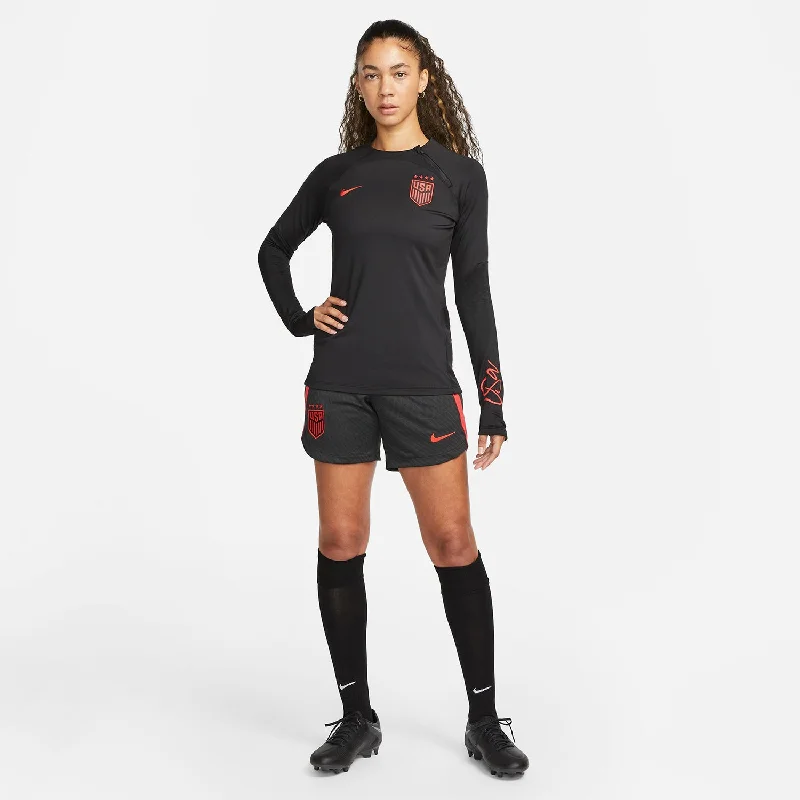 Women's Nike USWNT Strike Knit Black Shorts