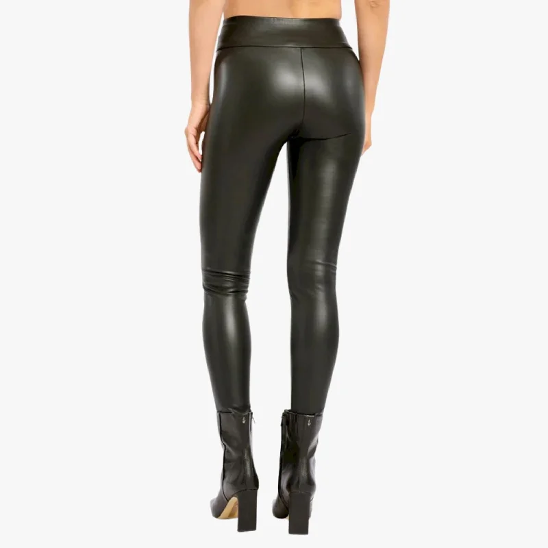 Vegan Leather Legging (Black)