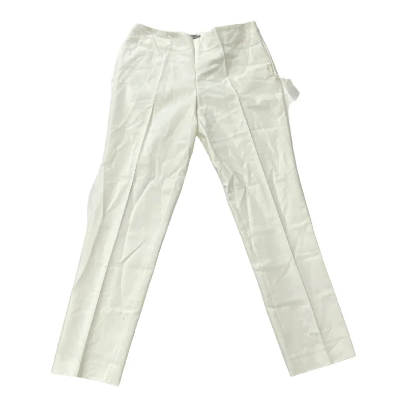 White Pants Cropped Vince Camuto, Size 6