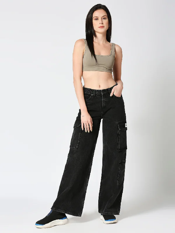 Women’s Wide Leg Multi-Pocket Cargo