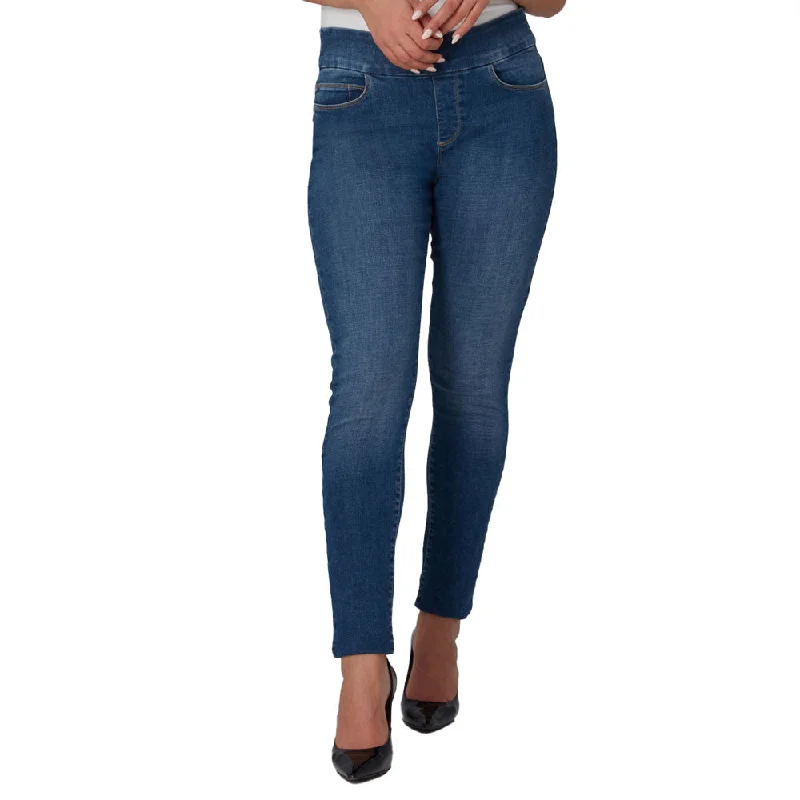 Women's ANNA-RCB High Rise Skinny Pull-On Jeans