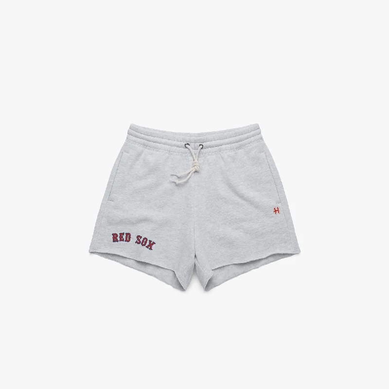 Women's Boston Red Sox Jersey Logo Sweat Shorts