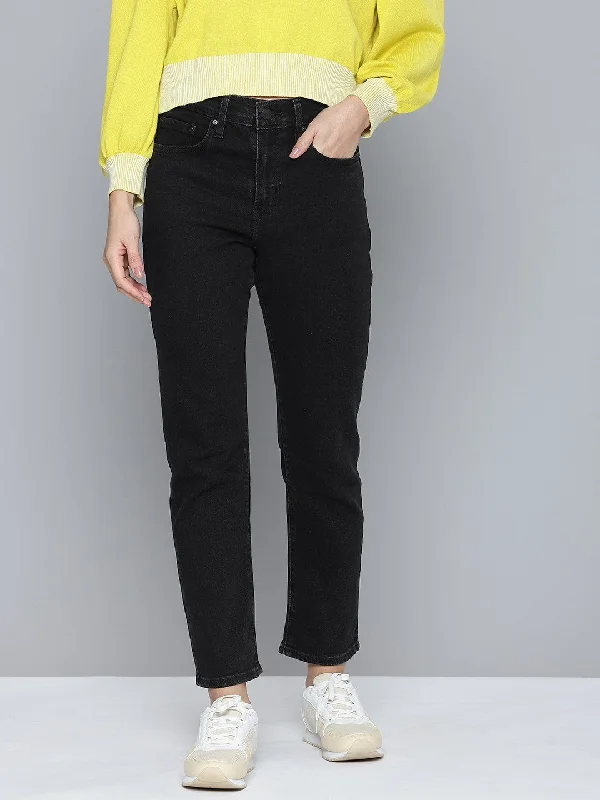 Women's High Rise 724 Slim Straight Fit Jeans