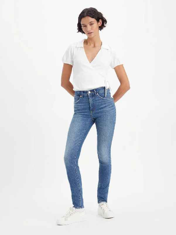 Women's High Rise Skinny Fit Jeans