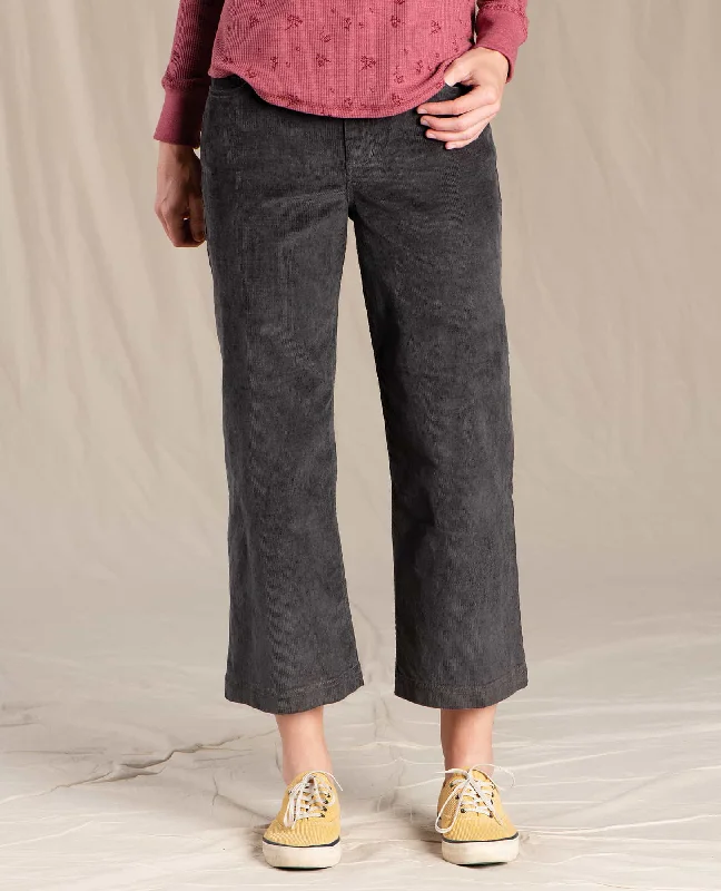 Women's Karuna Cord Wide Leg Pant