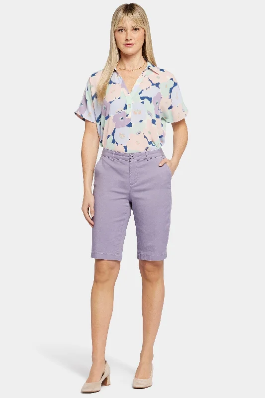 Bermuda Shorts - Lilac Chalk