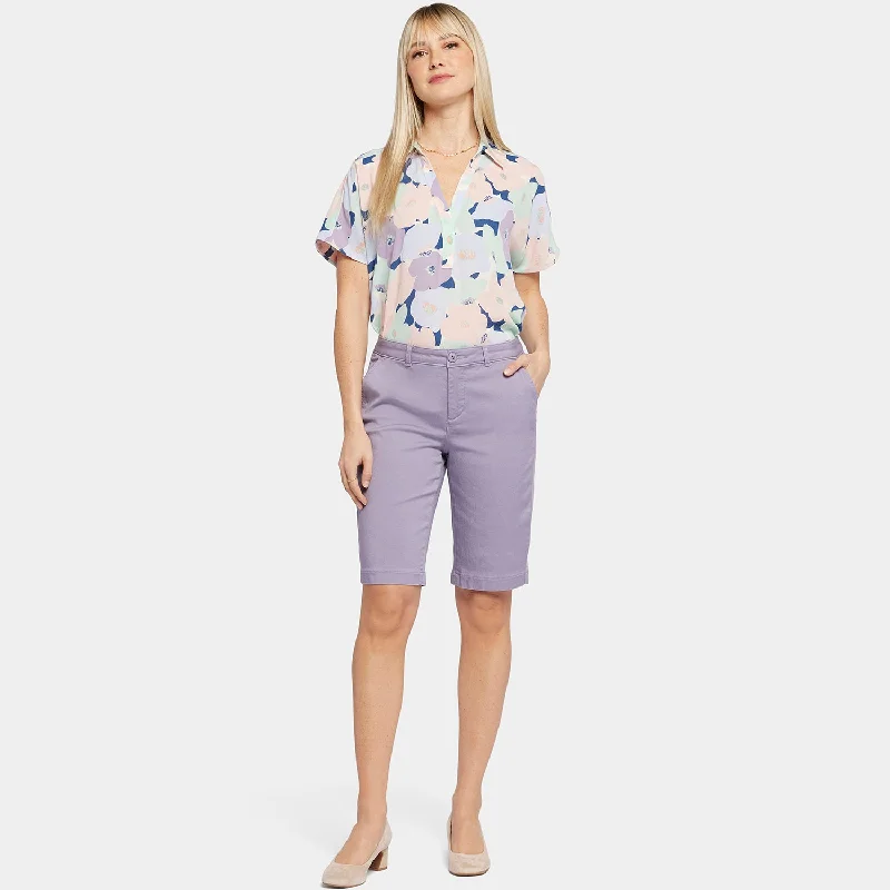 Bermuda Shorts - Lilac Chalk